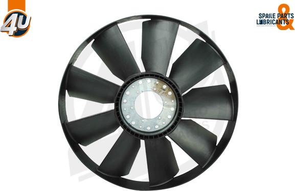 4U Autoparts 25112MN - Ventilatora darba rats, Motora dzesēšanas sistēma ps1.lv