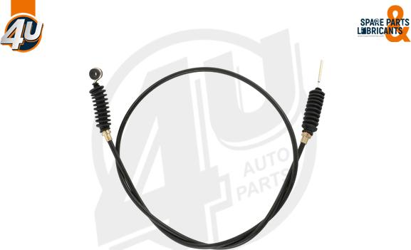 4U Autoparts 26027MN - Akseleratora trose ps1.lv