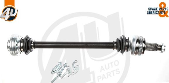 4U Autoparts 23124BW - Piedziņas vārpsta ps1.lv