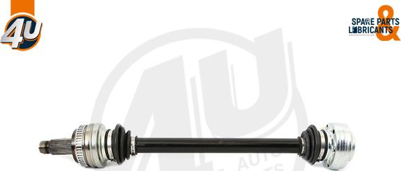 4U Autoparts 23120BW - Piedziņas vārpsta ps1.lv