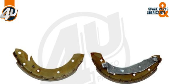 4U Autoparts 22784PU - Bremžu loku komplekts ps1.lv