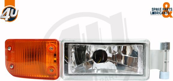 4U Autoparts 27550MN - Miglas lukturis ps1.lv