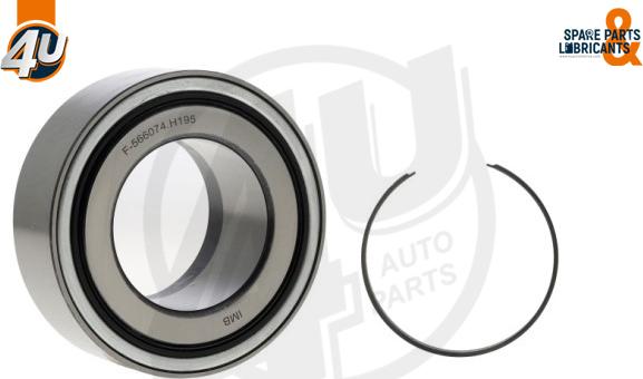 4U Autoparts 27002DF - Riteņa rumbas gultnis ps1.lv