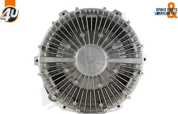 4U Autoparts 27301DF - Sajūgs, Radiatora ventilators ps1.lv