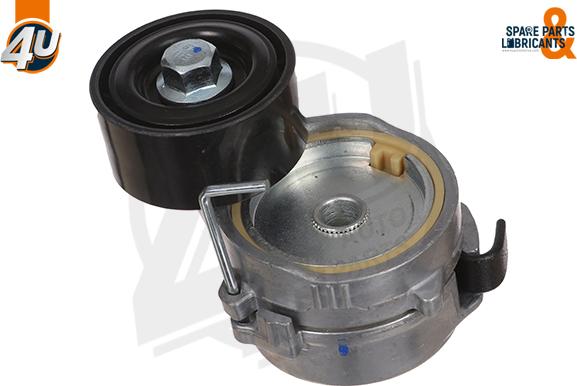 4U Autoparts 72498PU - Siksnas spriegotājs, Ķīļsiksna ps1.lv