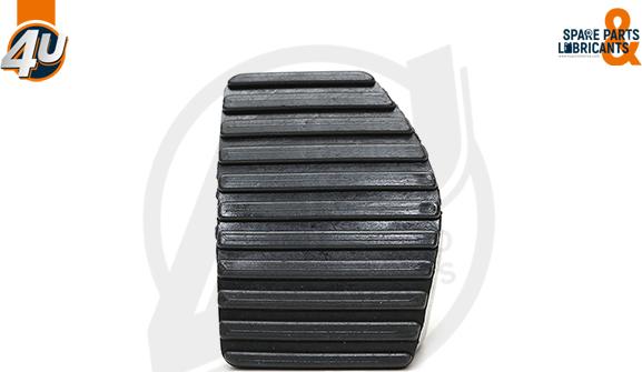 4U Autoparts 72441PU - Pedāļa uzlika, Sajūga pedālis ps1.lv