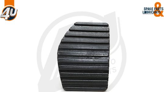 4U Autoparts 72443PU - Pedāļa uzlika, Bremžu pedālis ps1.lv