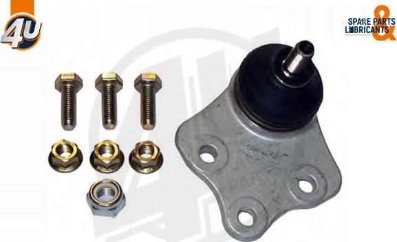 4U Autoparts B59054 - Balst / Virzošais šarnīrs ps1.lv