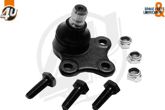 4U Autoparts B52027 - Balst / Virzošais šarnīrs ps1.lv