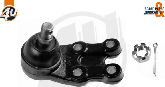 4U Autoparts B61220 - Balst / Virzošais šarnīrs ps1.lv