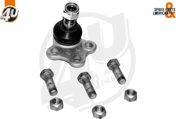 4U Autoparts B09786 - Balst / Virzošais šarnīrs ps1.lv