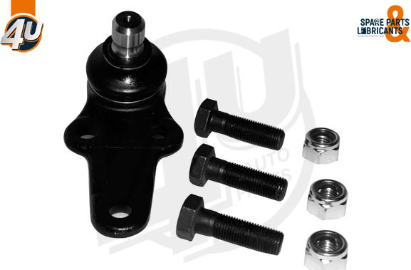 4U Autoparts B07853 - Balst / Virzošais šarnīrs ps1.lv