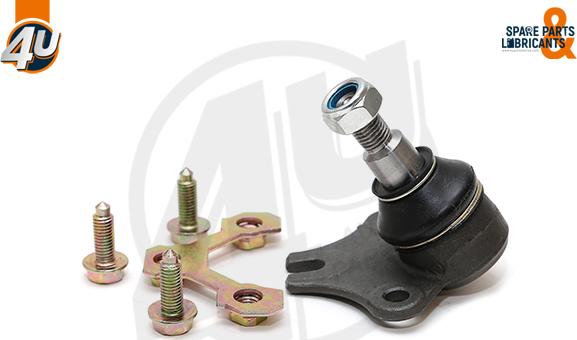 4U Autoparts B10401 - Balst / Virzošais šarnīrs ps1.lv