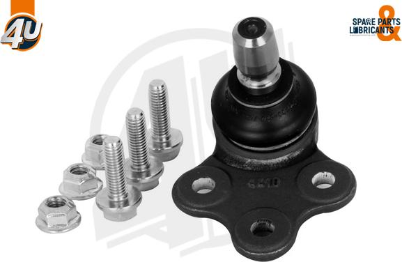 4U Autoparts B11177 - Balst / Virzošais šarnīrs ps1.lv