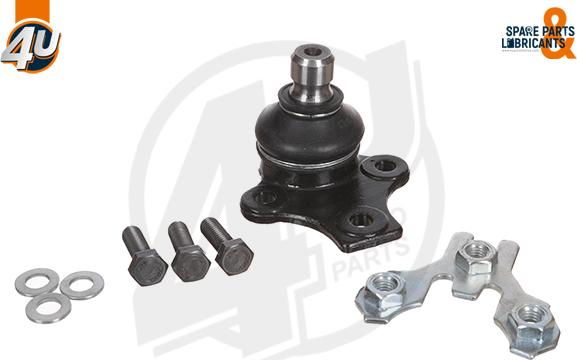 4U Autoparts B13447 - Balst / Virzošais šarnīrs ps1.lv