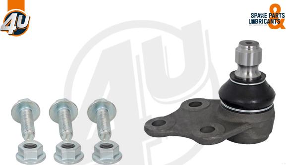 4U Autoparts B32671 - Balst / Virzošais šarnīrs ps1.lv