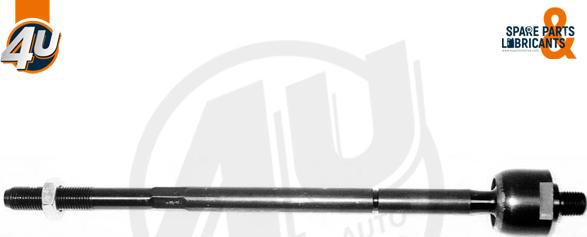 4U Autoparts E47061 - Aksiālais šarnīrs, Stūres šķērsstiepnis ps1.lv