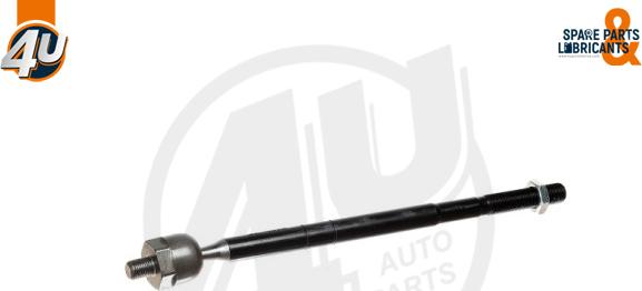 4U Autoparts E66867 - Aksiālais šarnīrs, Stūres šķērsstiepnis ps1.lv