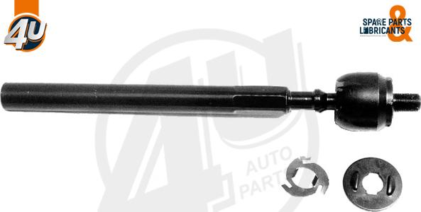 4U Autoparts E61643 - Aksiālais šarnīrs, Stūres šķērsstiepnis ps1.lv