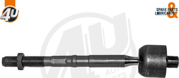 4U Autoparts E10104 - Aksiālais šarnīrs, Stūres šķērsstiepnis ps1.lv