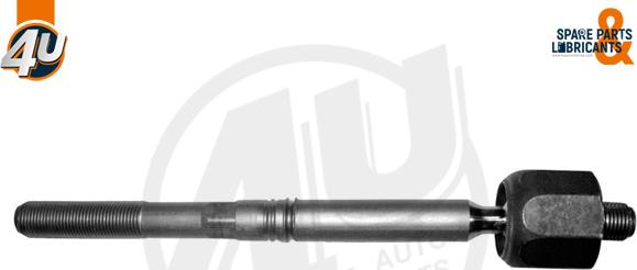 4U Autoparts E11281 - Aksiālais šarnīrs, Stūres šķērsstiepnis ps1.lv