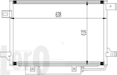 ABAKUS 054-016-0017 - Kondensators, Gaisa kond. sistēma ps1.lv