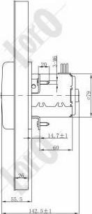 ABAKUS 053-014-0001 - Ventilators, Motora dzesēšanas sistēma ps1.lv