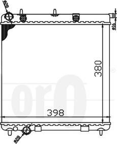 ABAKUS 009-017-0047 - Radiators, Motora dzesēšanas sistēma ps1.lv