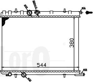 ABAKUS 009-017-0010 - Radiators, Motora dzesēšanas sistēma ps1.lv