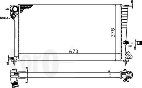 ABAKUS 009-017-0028-1 - Radiators, Motora dzesēšanas sistēma ps1.lv