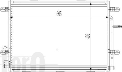 ABAKUS 003-016-0015 - Kondensators, Gaisa kond. sistēma ps1.lv