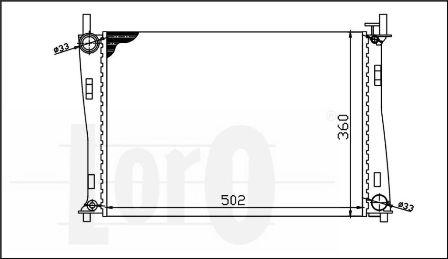 ABAKUS 017-017-0018 - Radiators, Motora dzesēšanas sistēma ps1.lv