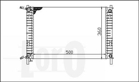 ABAKUS 017-017-0017 - Radiators, Motora dzesēšanas sistēma ps1.lv