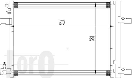 ABAKUS 037-016-0032 - Kondensators, Gaisa kond. sistēma ps1.lv