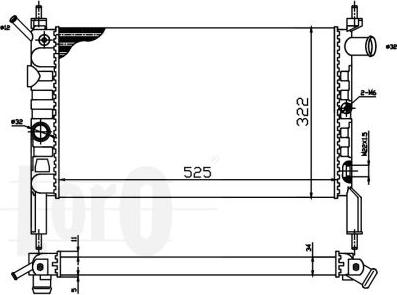 ABAKUS 037-017-0002 - Radiators, Motora dzesēšanas sistēma ps1.lv