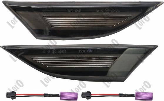 ABAKUS L40-140-007LED-S - Pagriezienu signāla lukturu komplekts ps1.lv