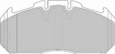 R Brake RB1405-222 - Bremžu uzliku kompl., Disku bremzes ps1.lv