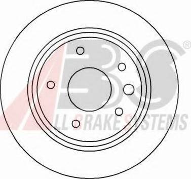 A.B.S. 16999 OE - Bremžu diski ps1.lv