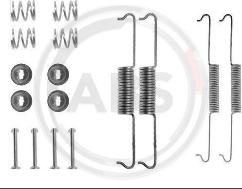 A.B.S. 0521Q - Piederumu komplekts, Bremžu loki ps1.lv