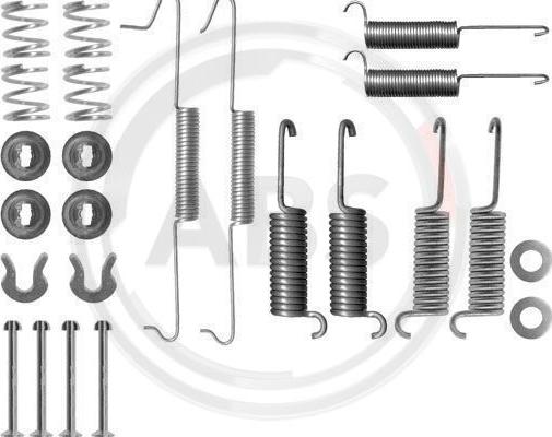 A.B.S. 0571Q - Piederumu komplekts, Bremžu loki ps1.lv