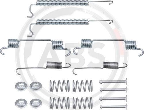 A.B.S. 0043Q - Piederumu komplekts, Bremžu loki ps1.lv