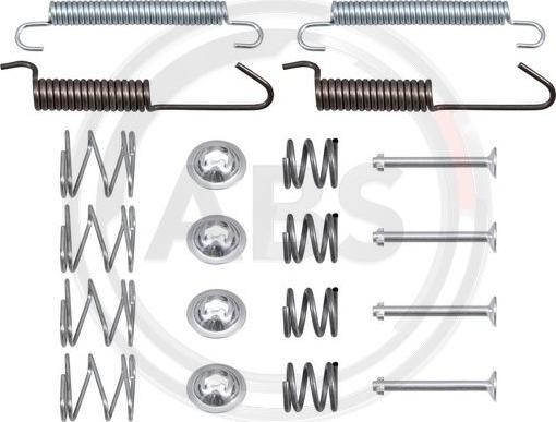 A.B.S. 0047Q - Piederumu komplekts, Bremžu loki ps1.lv