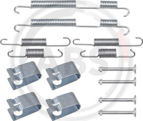 A.B.S. 0050Q - Piederumu komplekts, Bremžu loki ps1.lv