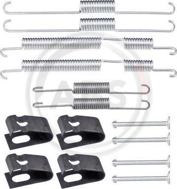 A.B.S. 0035Q - Piederumu komplekts, Bremžu loki ps1.lv