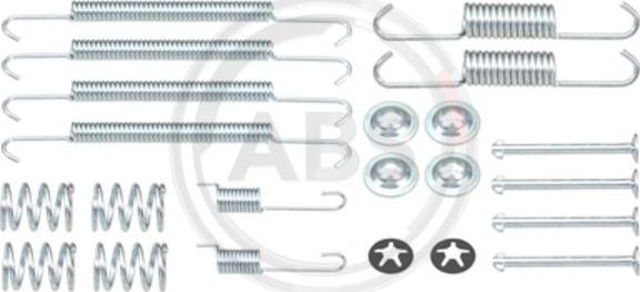 A.B.S. 0037Q - Piederumu komplekts, Bremžu loki ps1.lv
