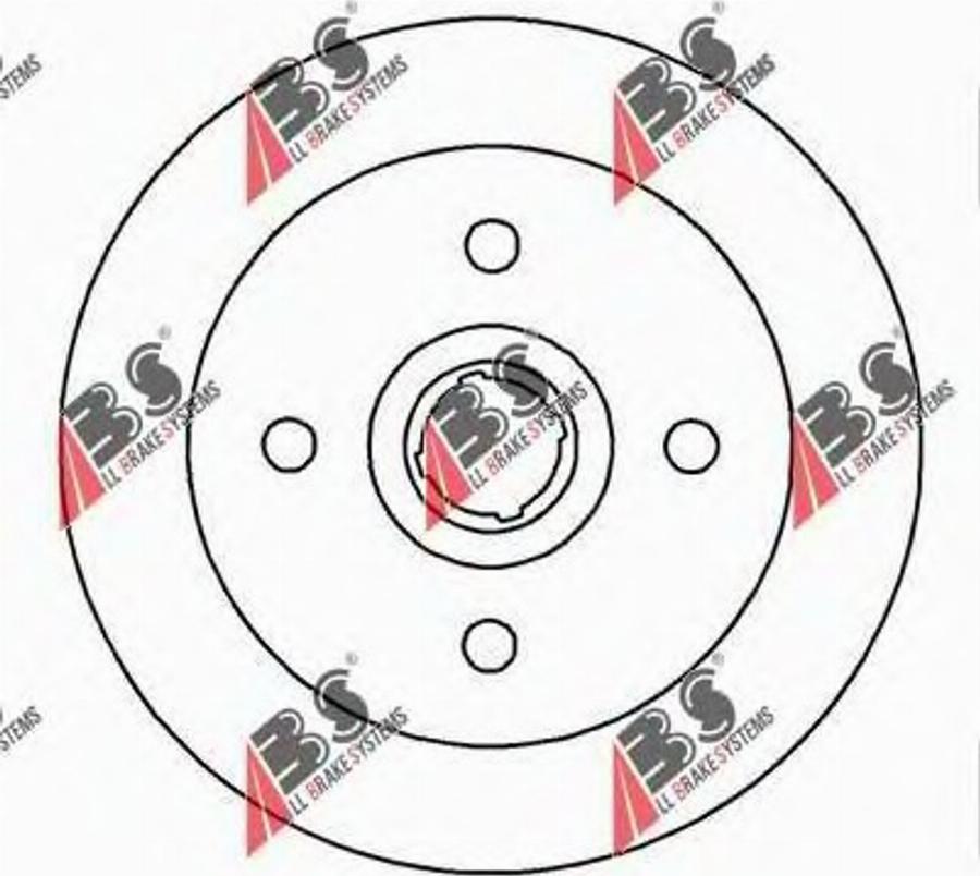 A.B.S. 16498 - Bremžu diski ps1.lv