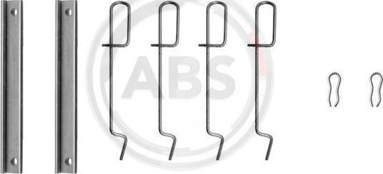 A.B.S. 1051Q - Piederumu komplekts, Disku bremžu uzlikas ps1.lv