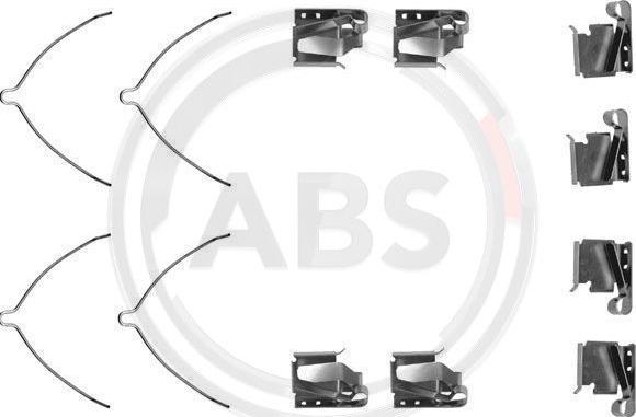 A.B.S. 1269Q - Piederumu komplekts, Disku bremžu uzlikas ps1.lv