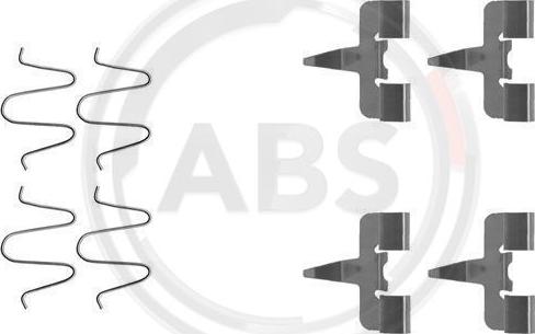 A.B.S. 1207Q - Piederumu komplekts, Disku bremžu uzlikas ps1.lv