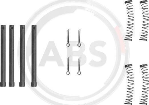A.B.S. 1210Q - Piederumu komplekts, Disku bremžu uzlikas ps1.lv